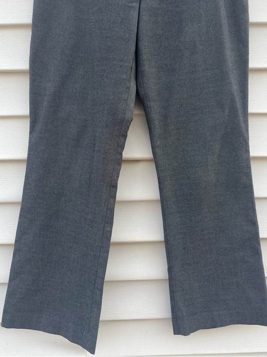 Banana Republic Martin Fit Cotton Blend Trouser Pants Gray Size 10 - Picture 6 of 12